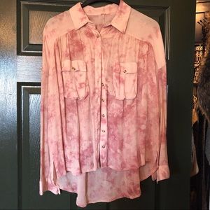 Free People Button-Up Blouse